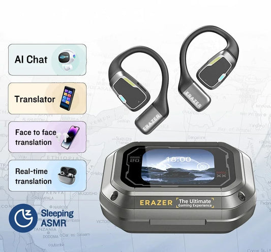 AI Earphone Translator Erazer Ultimate [150 Languages]